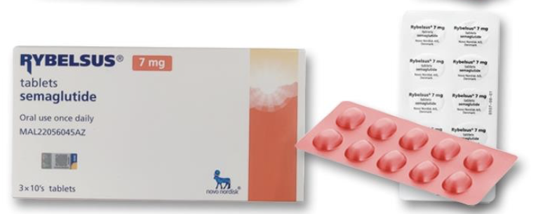 Semaglutide (Rybelsus®) 7mg Tablets – Japan Box (100 Tablets)