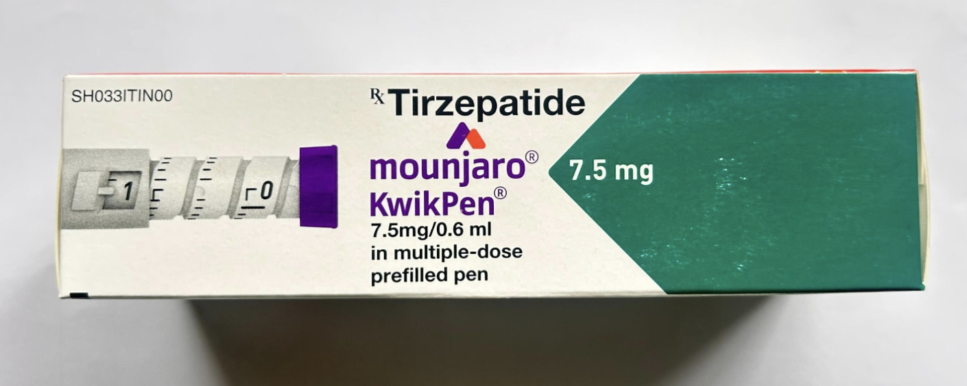 Mounjaro KwikPen 7.5mg/0.6mL Multi-Dose Pen - 1 Pen, 4 Weekly Doses for 1 month